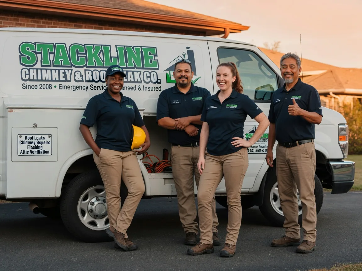 Chimney flashing repair company in Merriam, KS